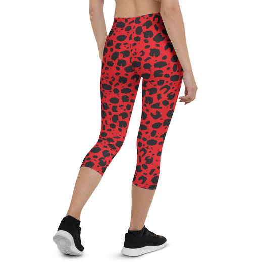 Animal wild Capri Leggings