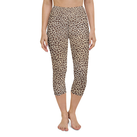 Animal Roar Yoga Capri Leggings