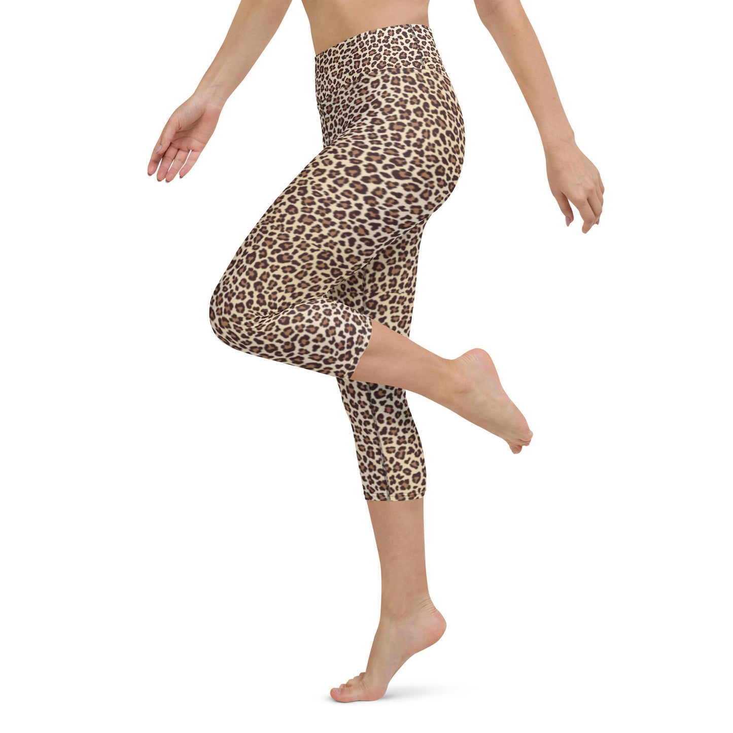 Animal Roar Yoga Capri Leggings