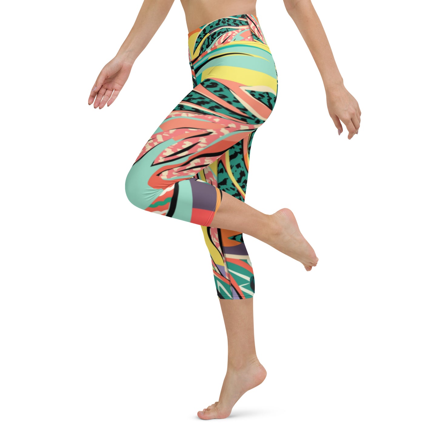 Groovy Yoga Capri Leggings