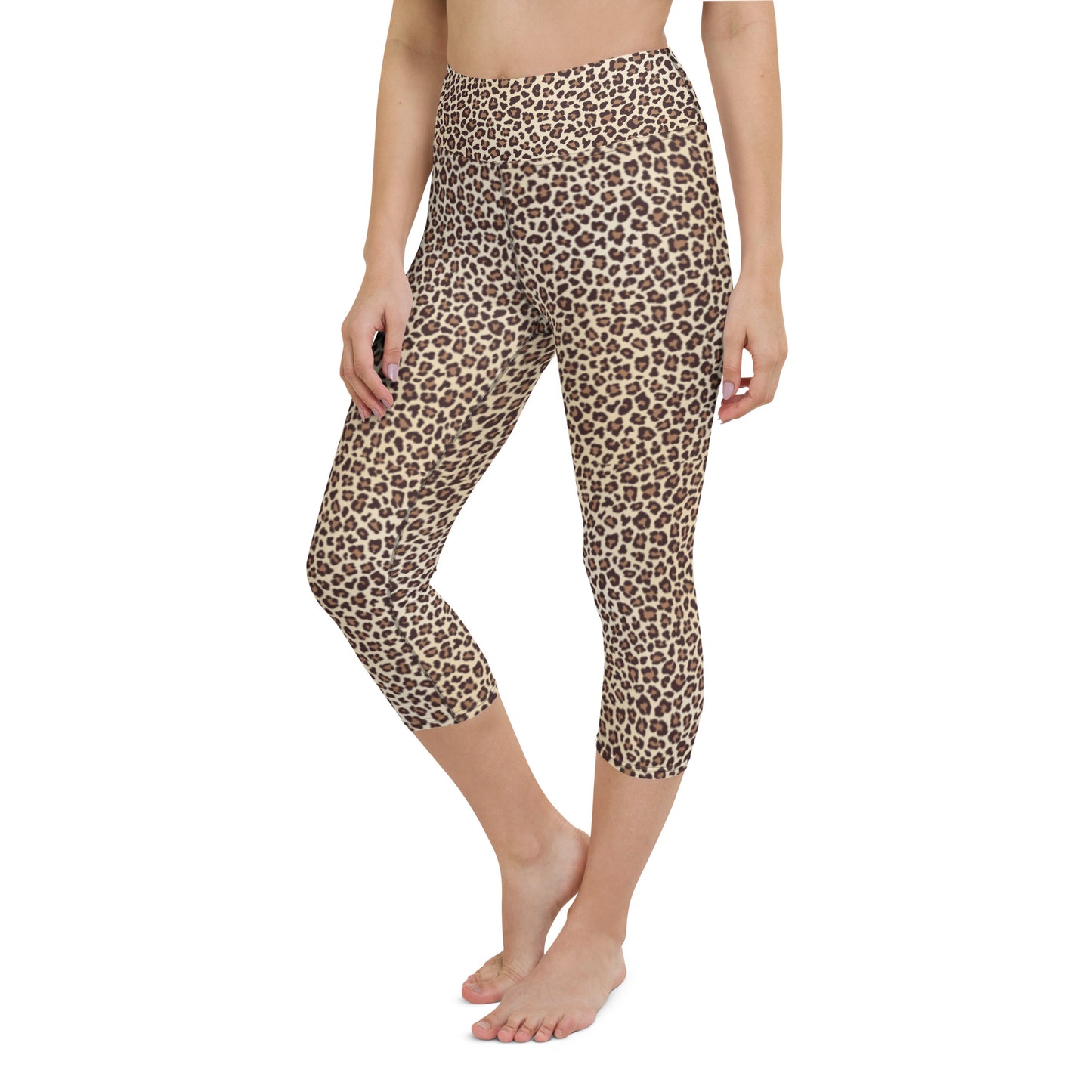 Animal Roar Yoga Capri Leggings