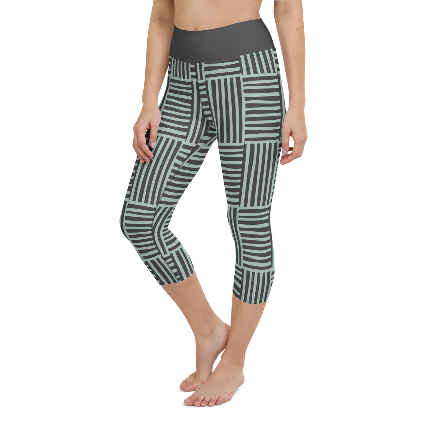 Warrior 2 Yoga Capri Leggings