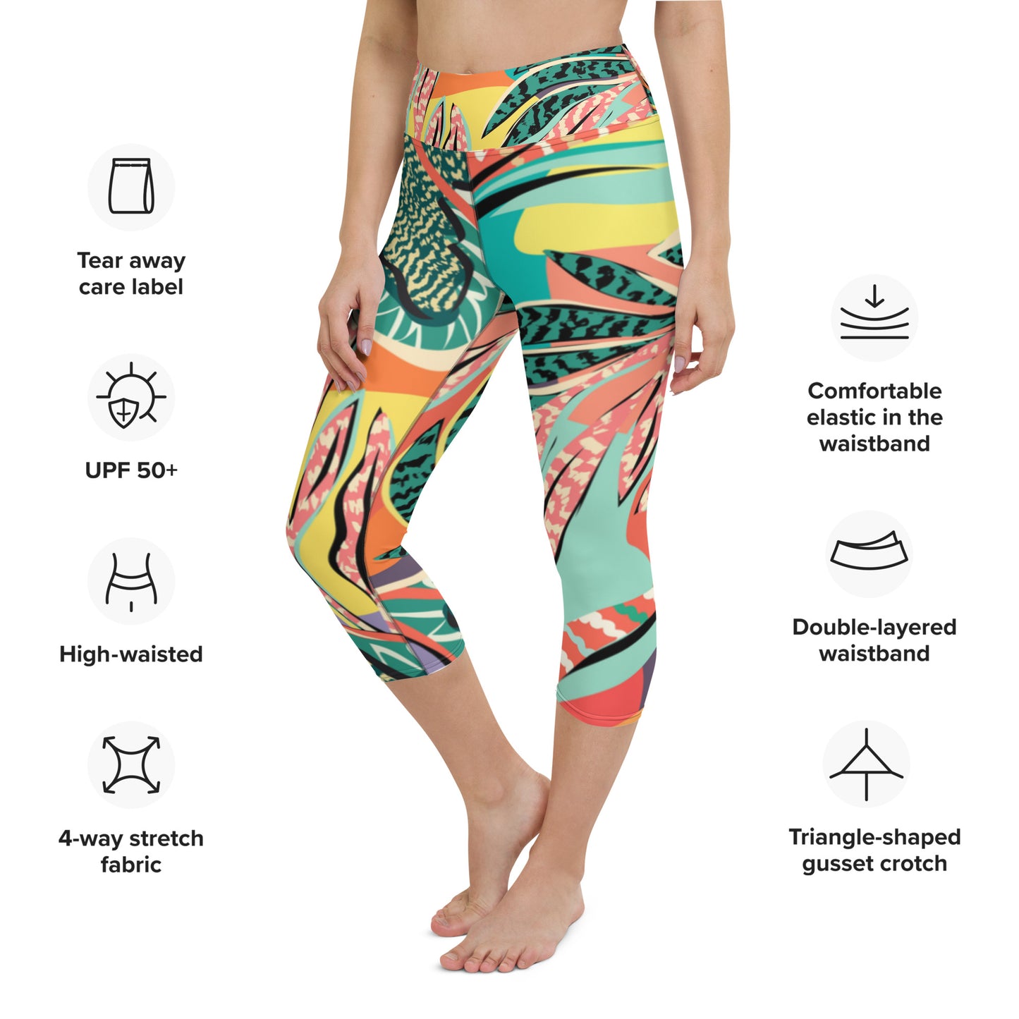 Groovy Yoga Capri Leggings