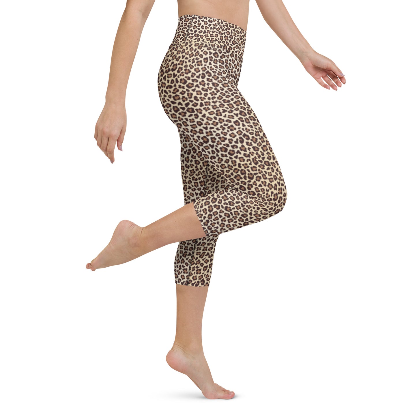 Animal Roar Yoga Capri Leggings