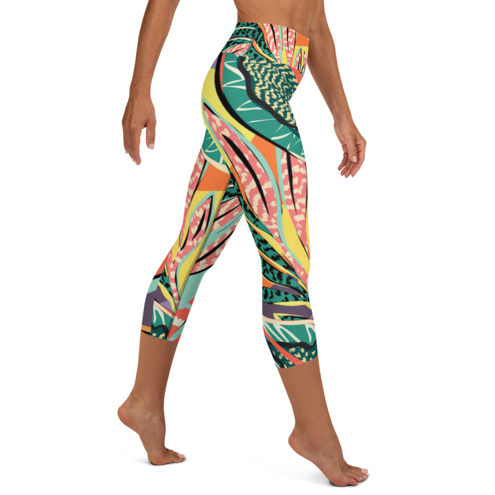 Groovy Yoga Capri Leggings