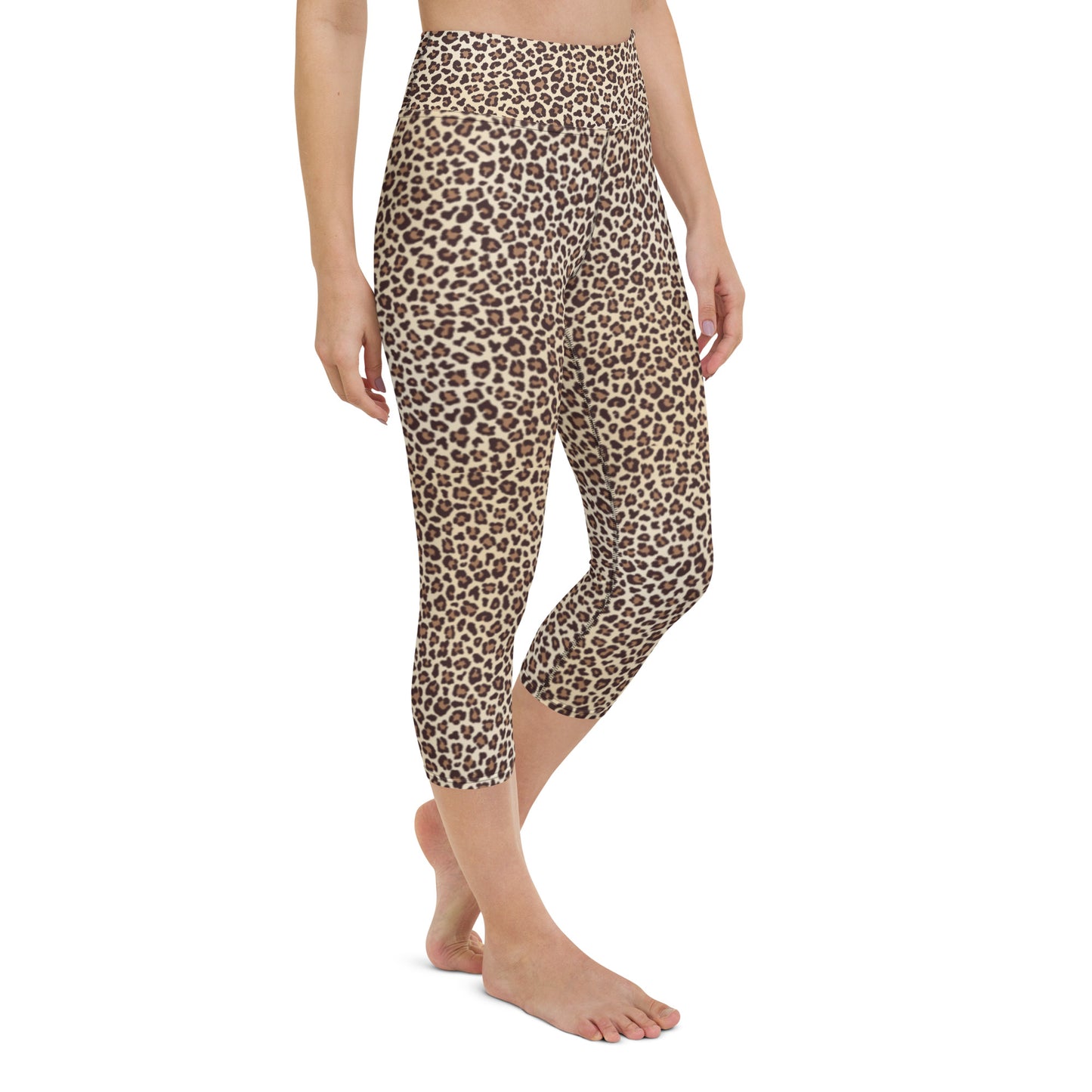 Animal Roar Yoga Capri Leggings