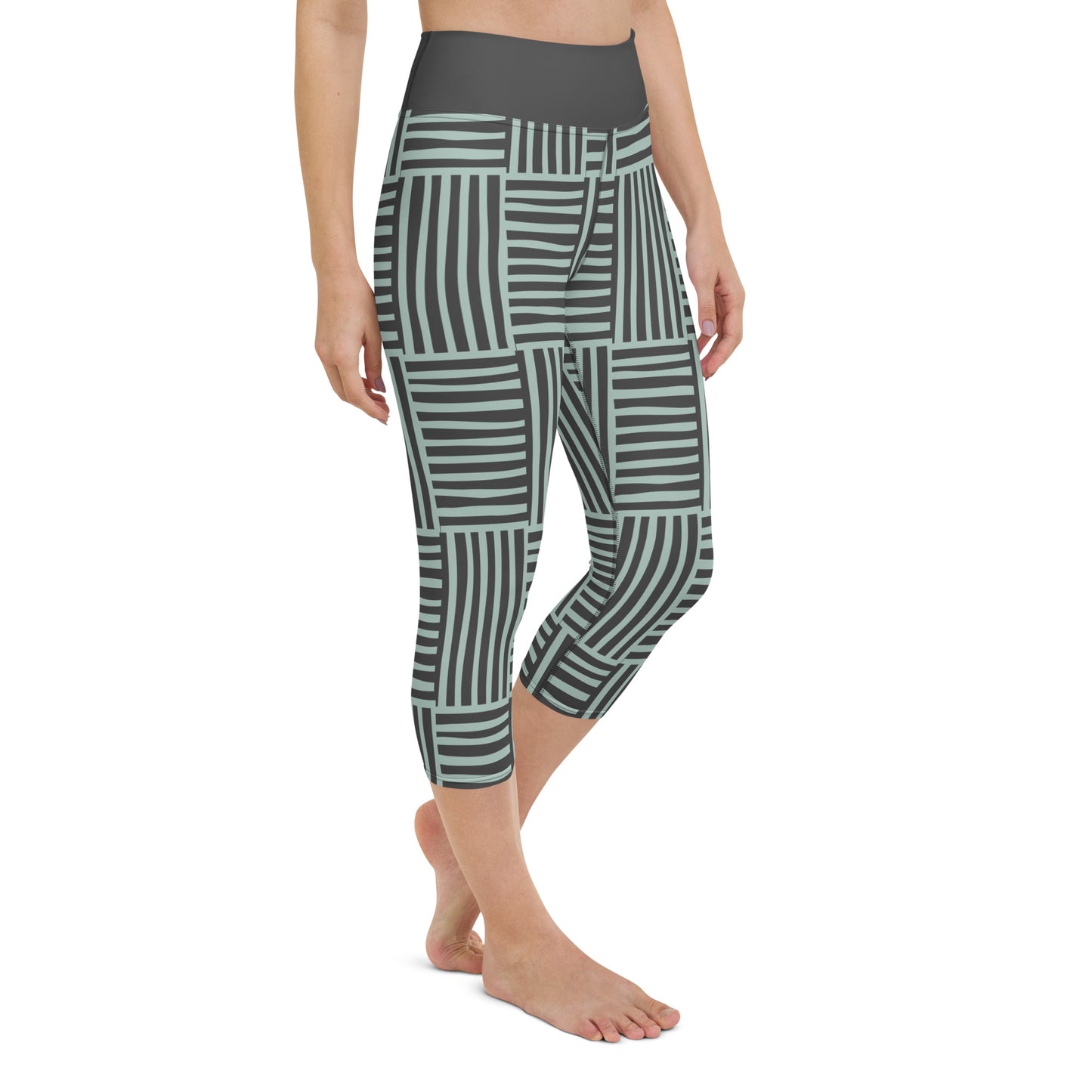 Warrior 2 Yoga Capri Leggings