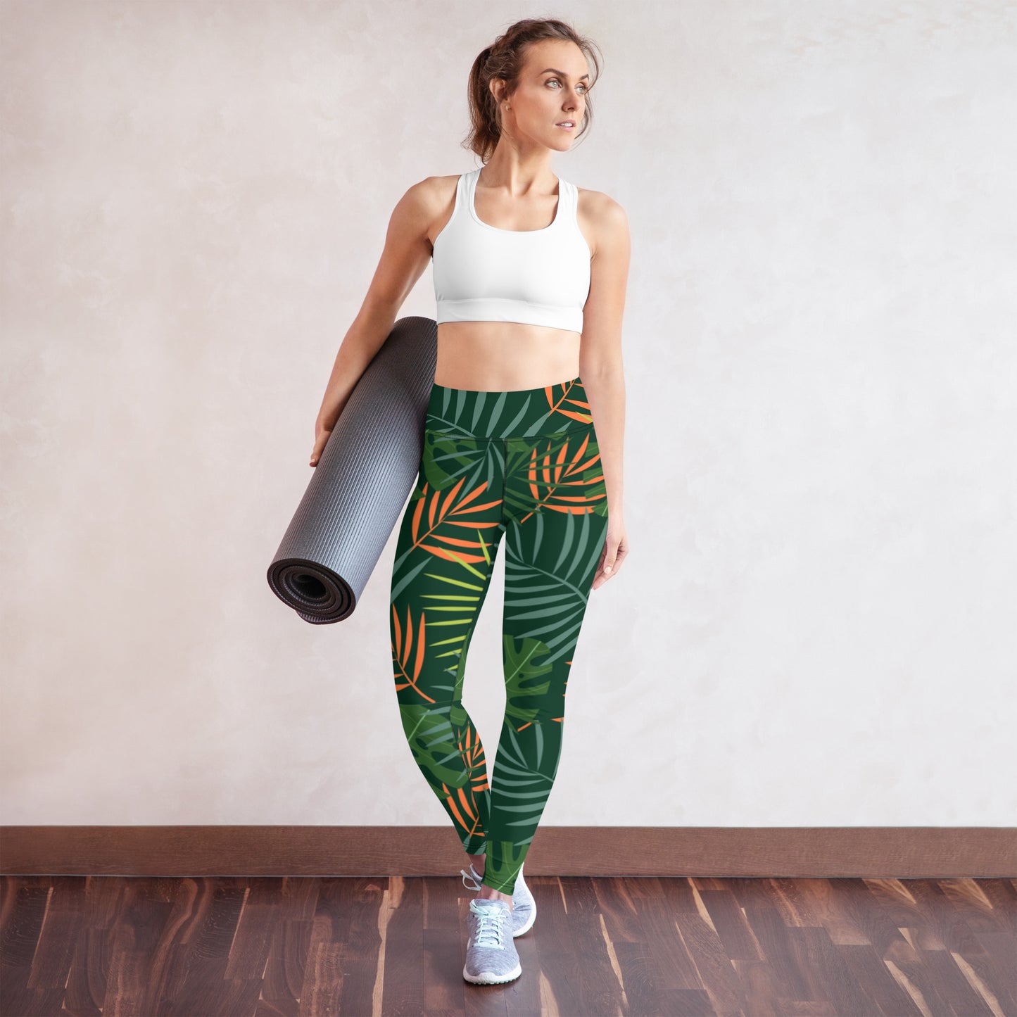 Autumn Yoga Leggings High Waisted