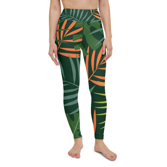 Tropical Fun Yoga Leggings