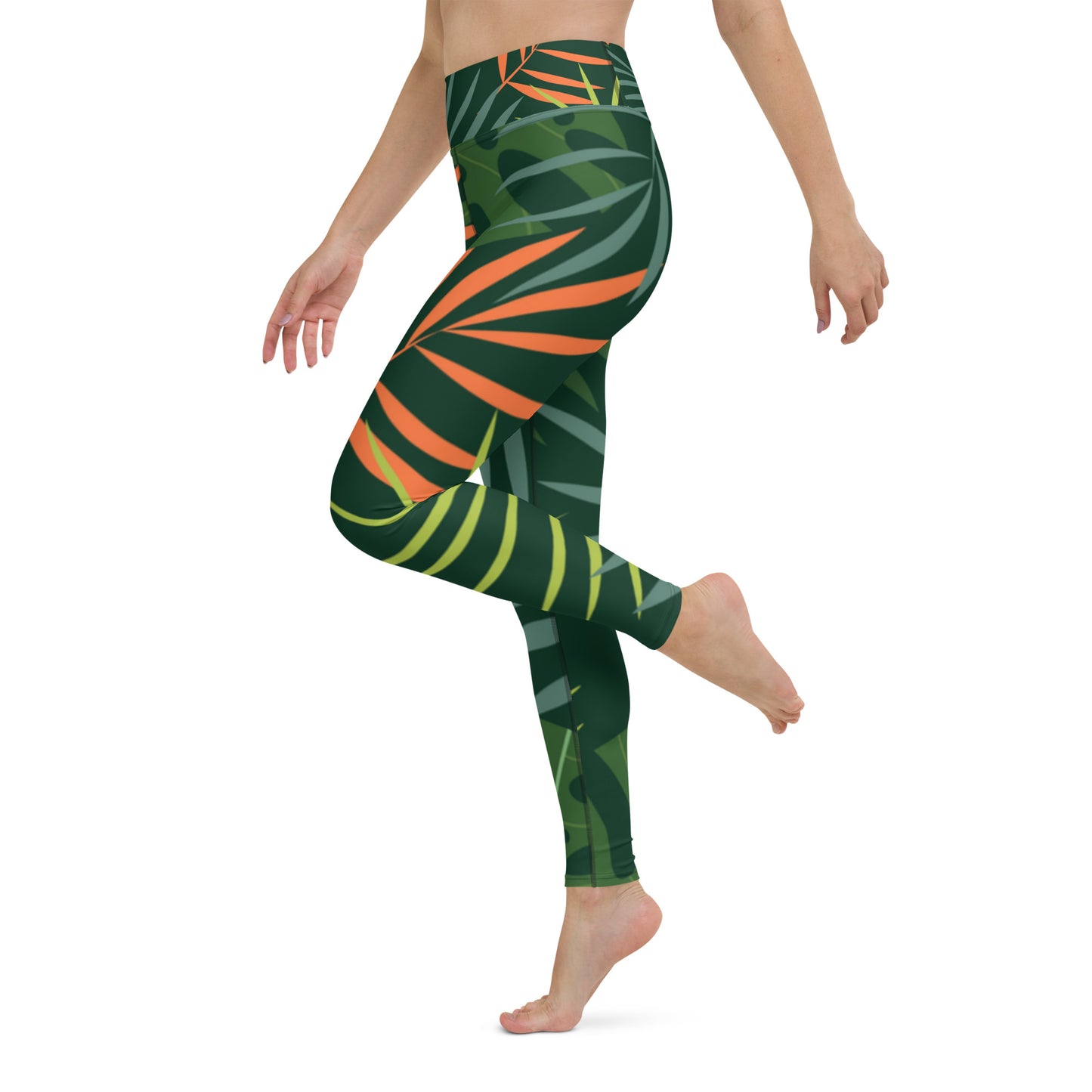 Tropical Fun Yoga Leggings