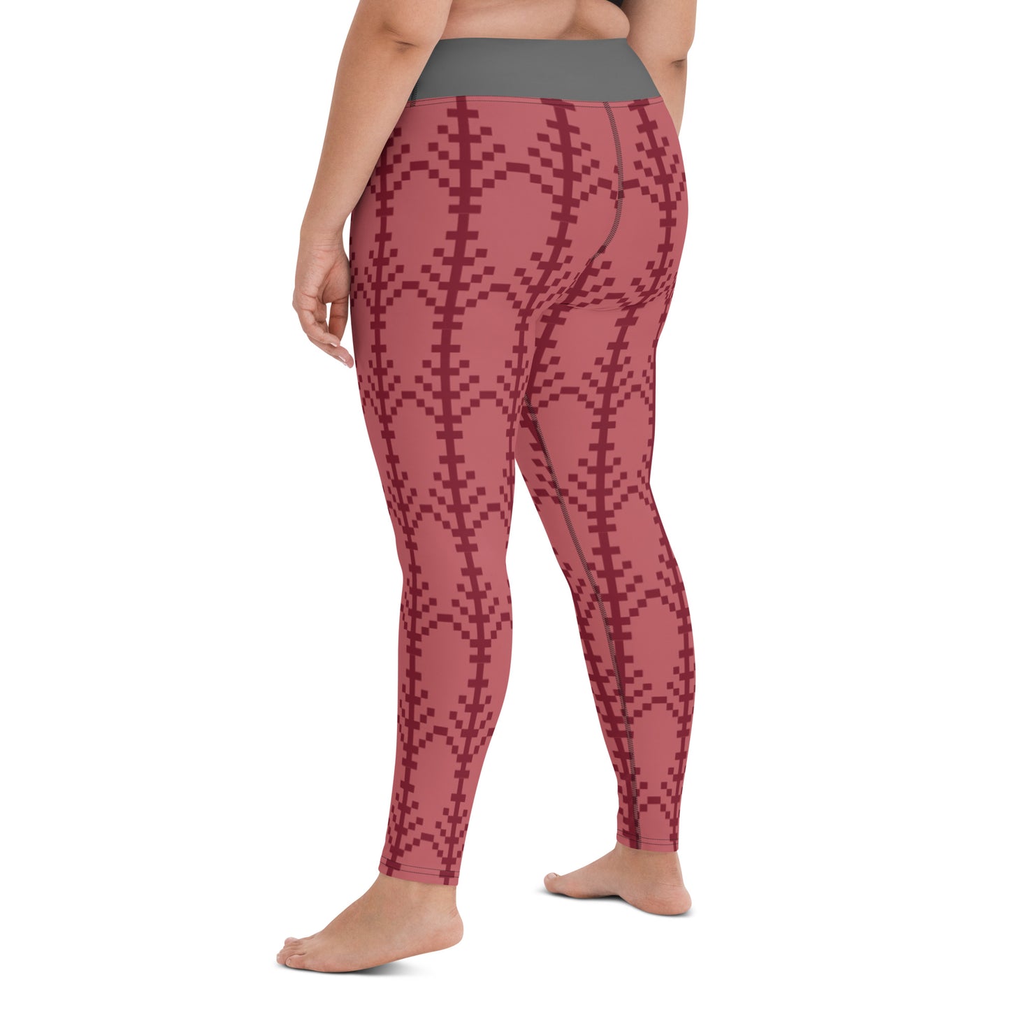 High waisted Yoga Leggings that stay on your waist.