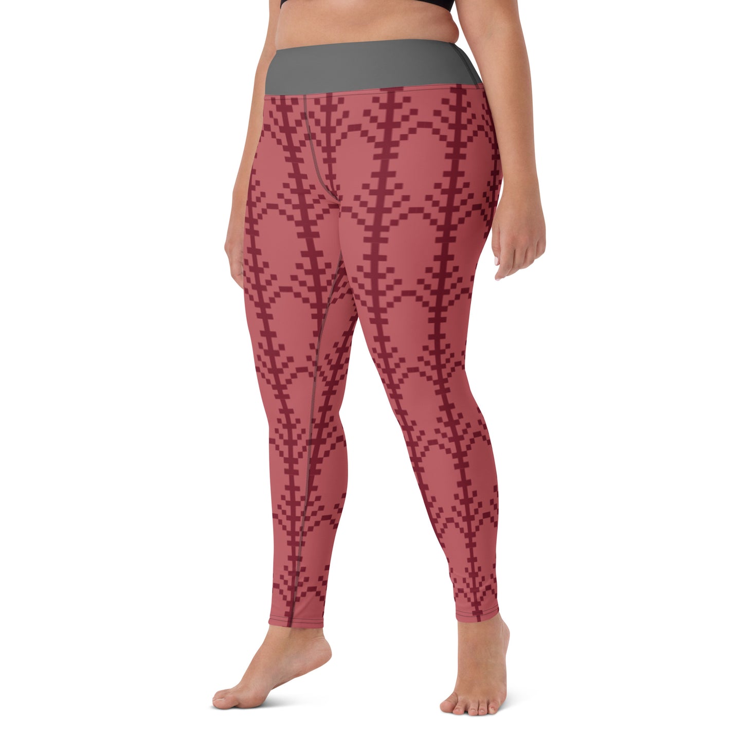 High waisted Yoga Leggings that stay on your waist.