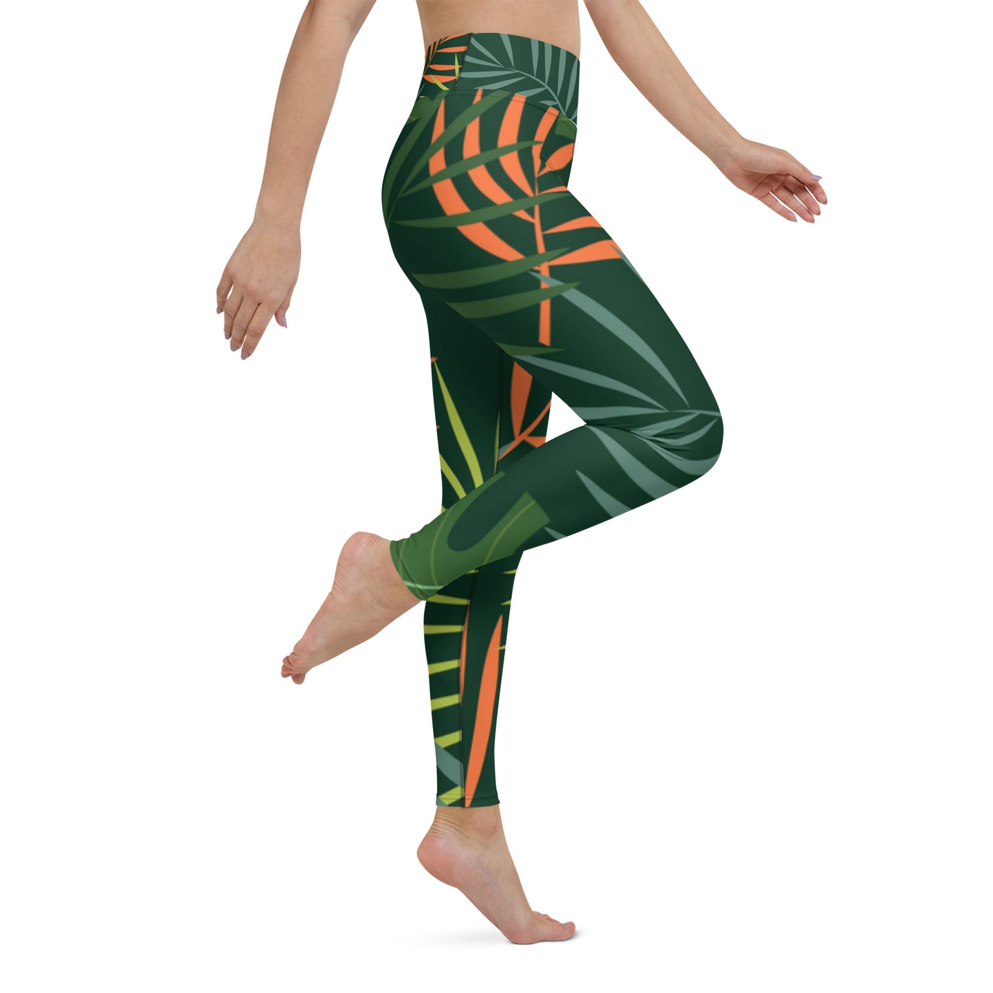 Tropical Fun Yoga Leggings