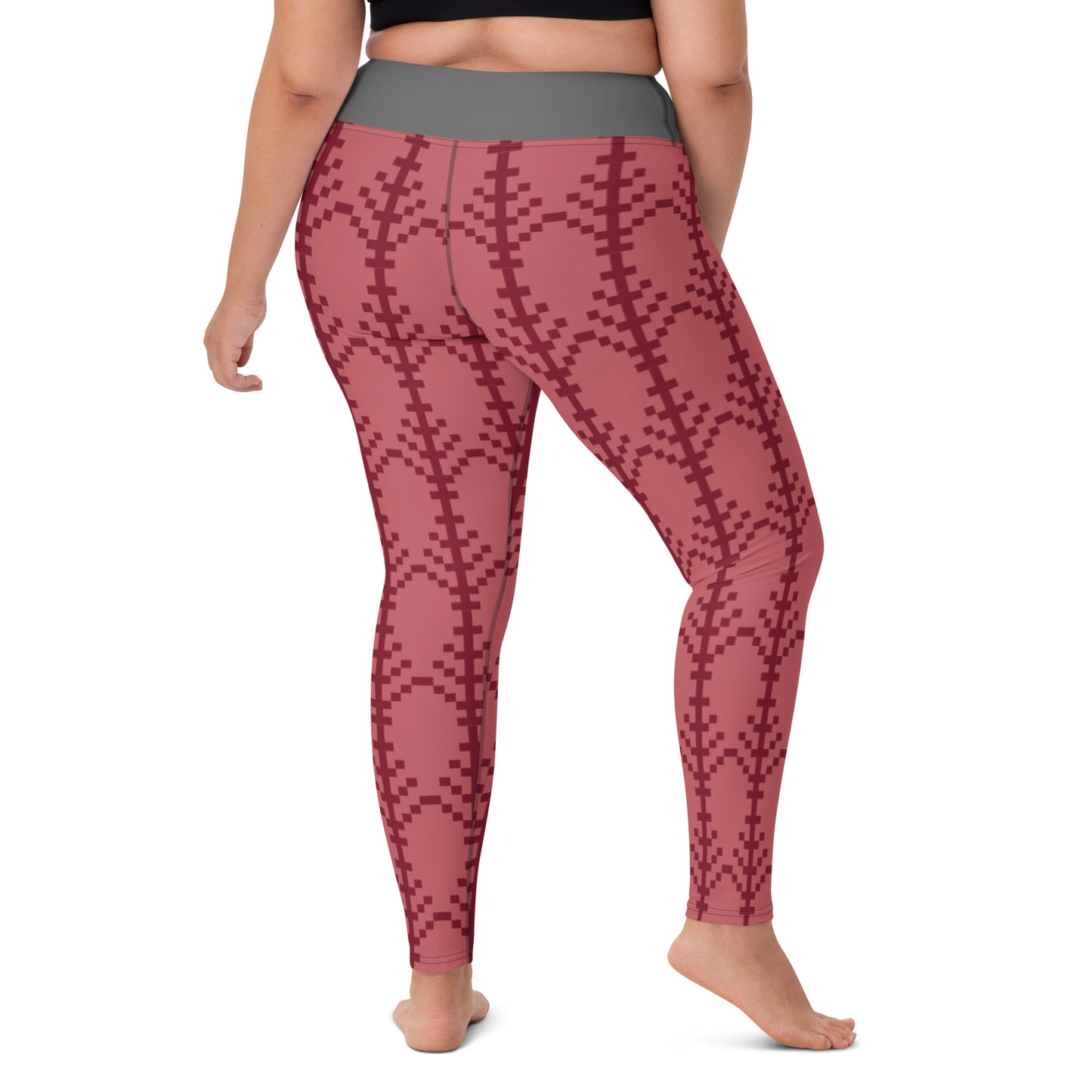 High waisted Yoga Leggings that stay on your waist.