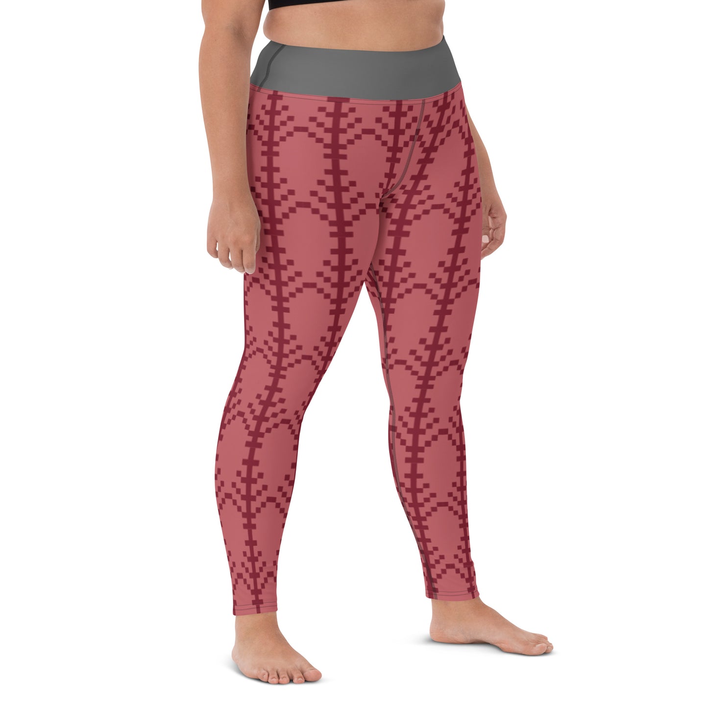 High waisted Yoga Leggings that stay on your waist.