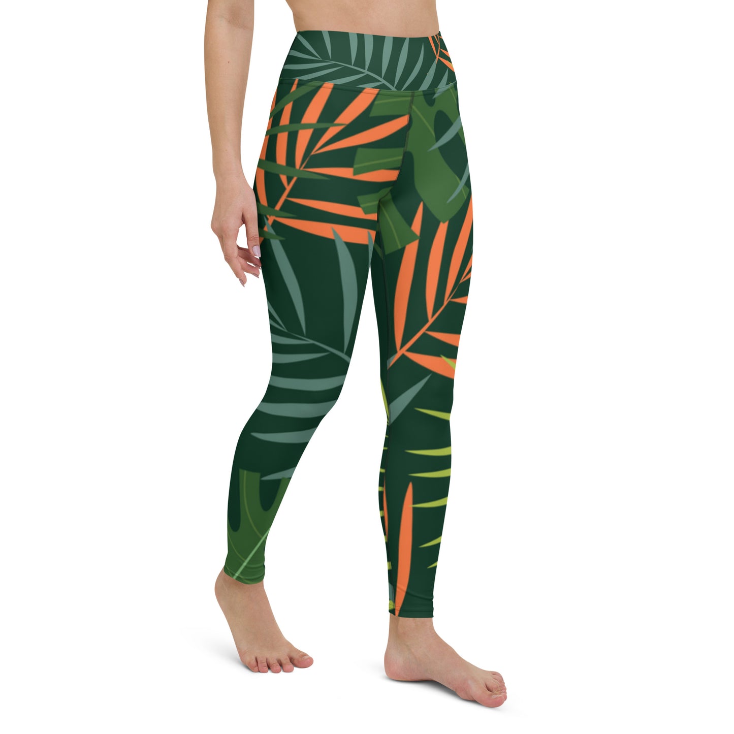 Tropical Fun Yoga Leggings