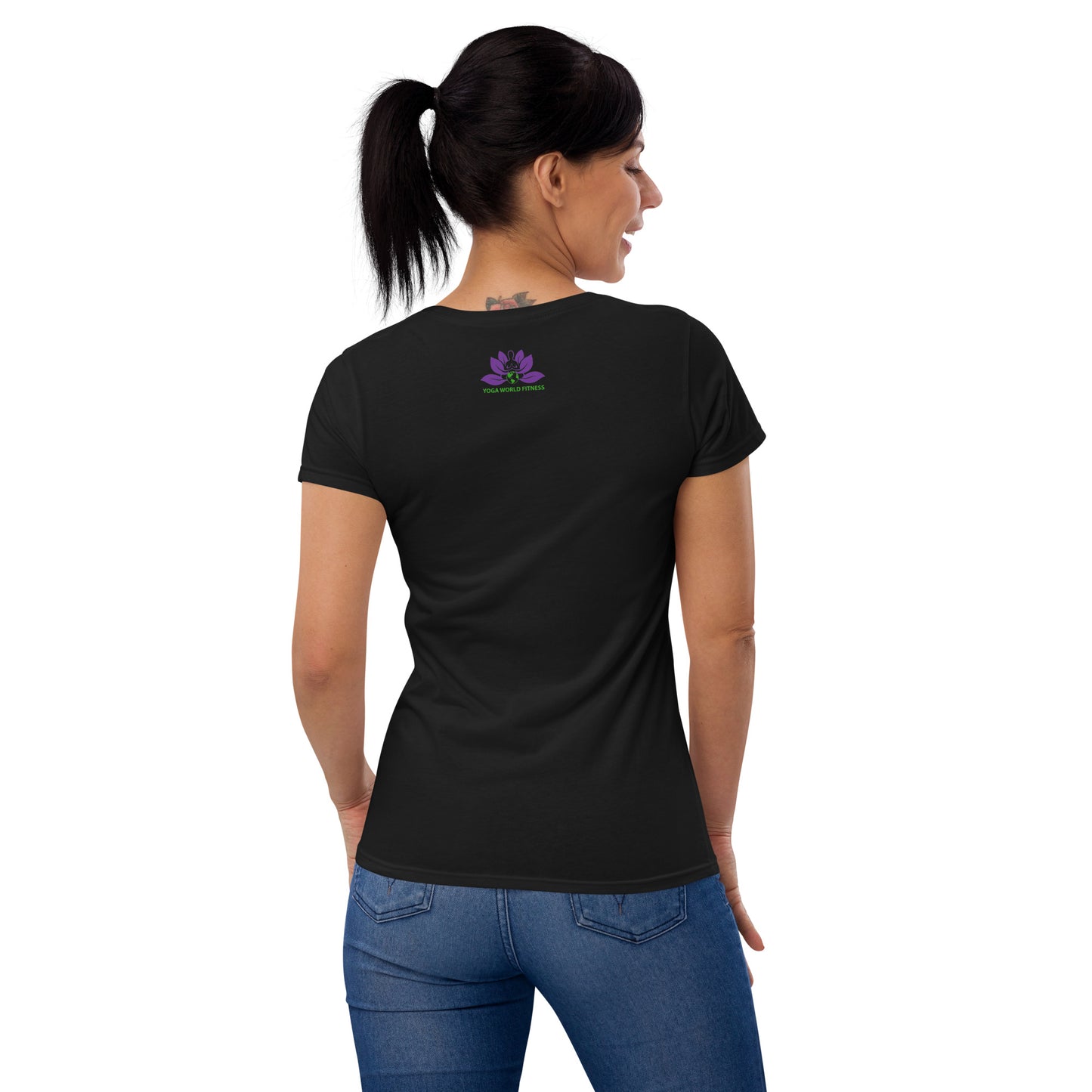 YWF classic black Women's short sleeve t-shirt