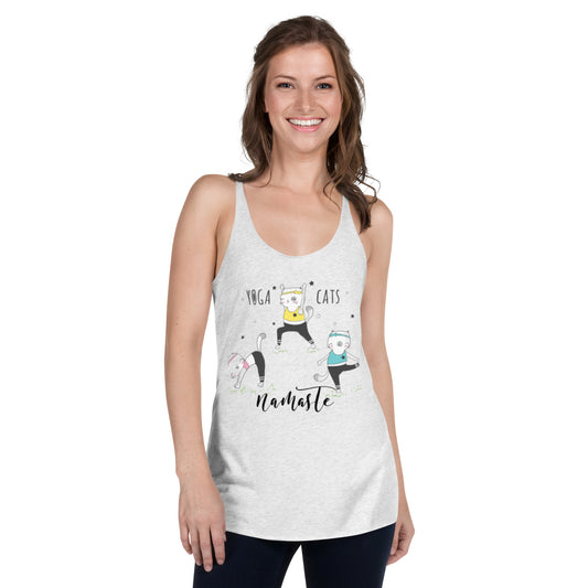 Cat Play Women's Racerback Tank