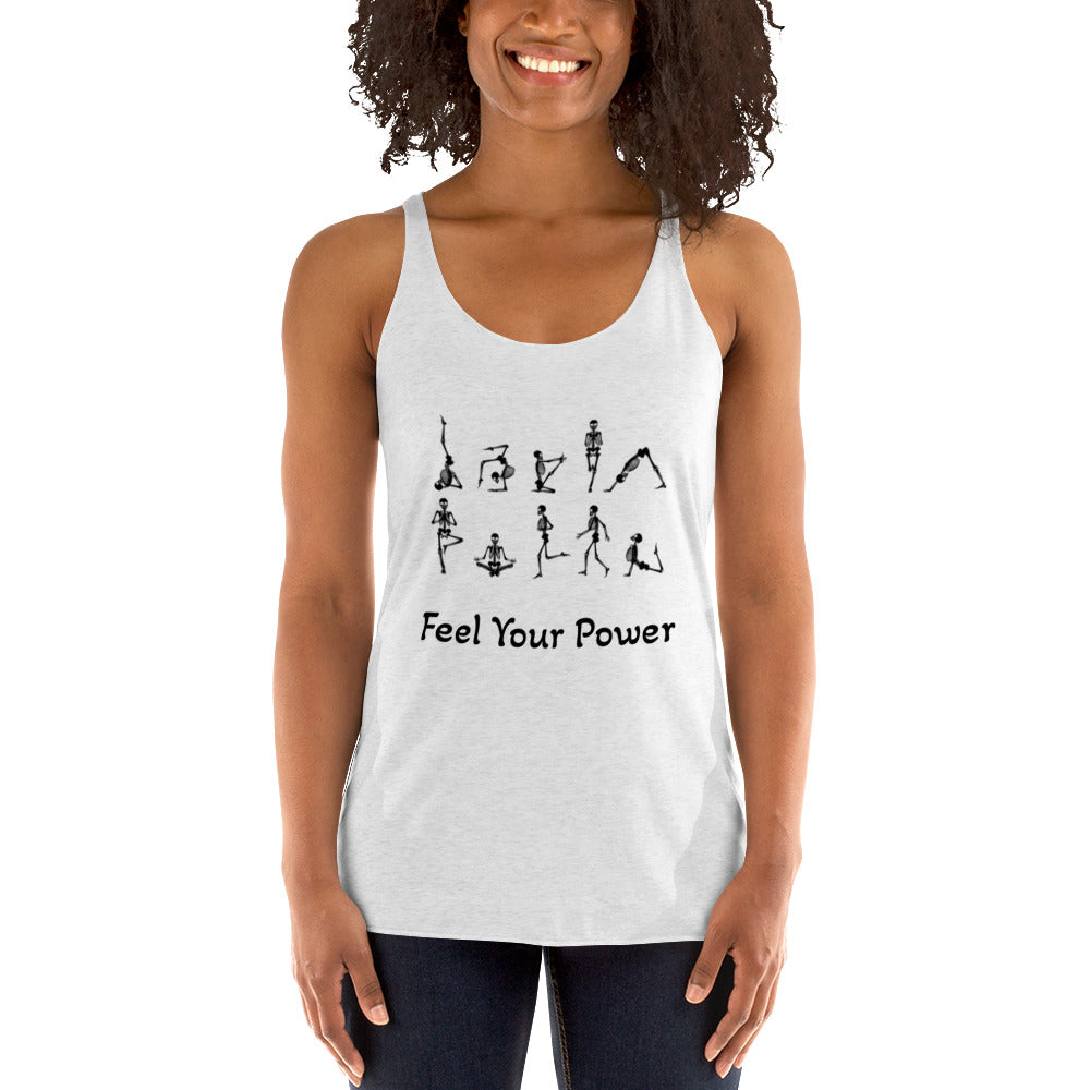 Feel Your Power Women's Racerback Tank