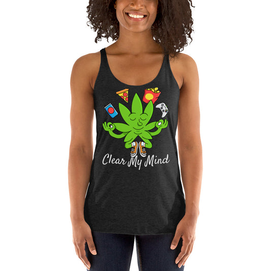 Freedom Women's Racerback Tank Namaste!