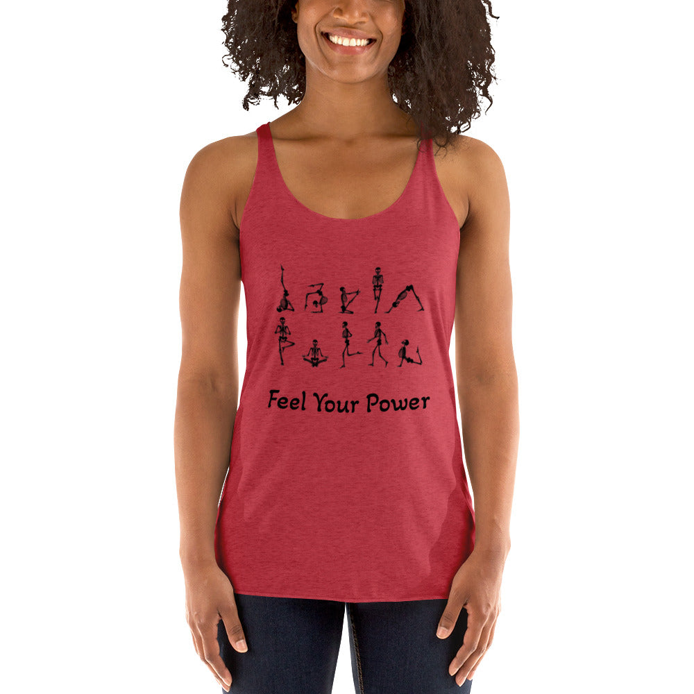 Feel Your Power Women's Racerback Tank