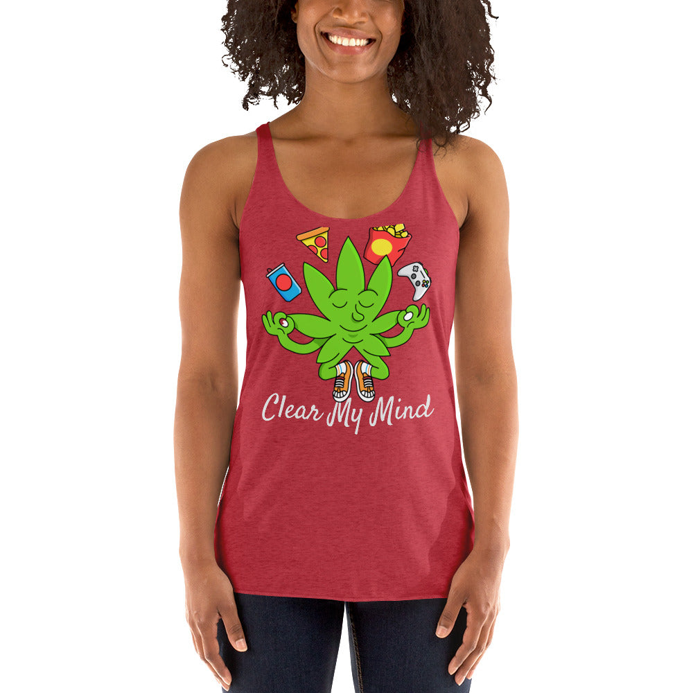 Freedom Women's Racerback Tank Namaste!