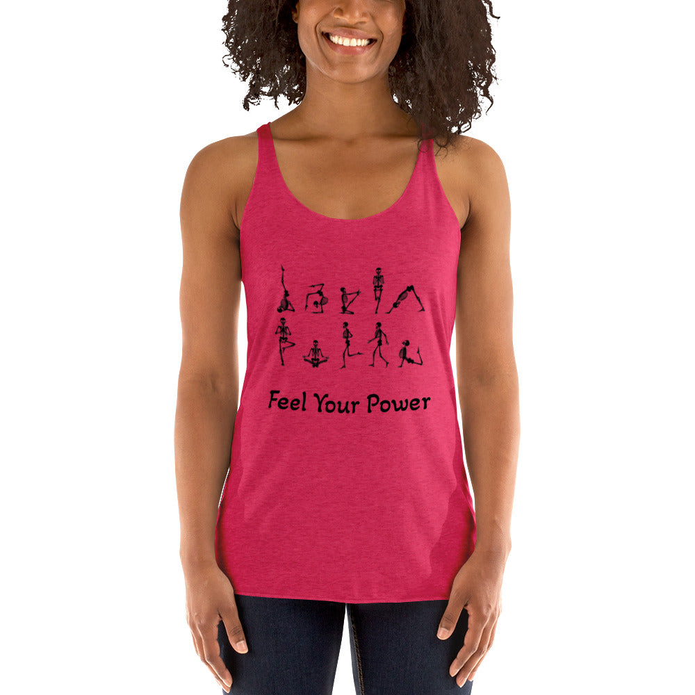 Feel Your Power Women's Racerback Tank