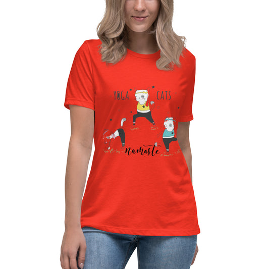 Cat Play Women's Relaxed T-Shirt